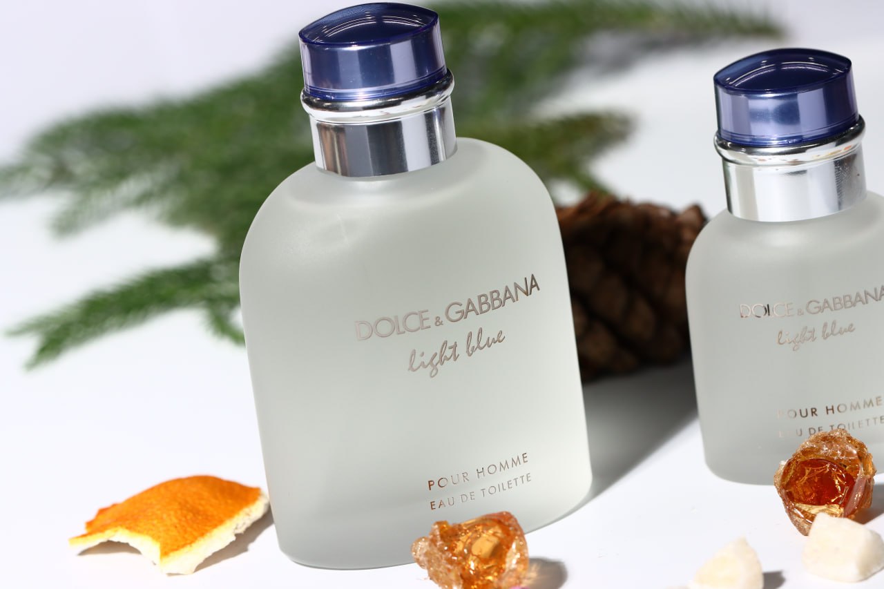 D&G LIGHT BLUE POUER HOMME SET